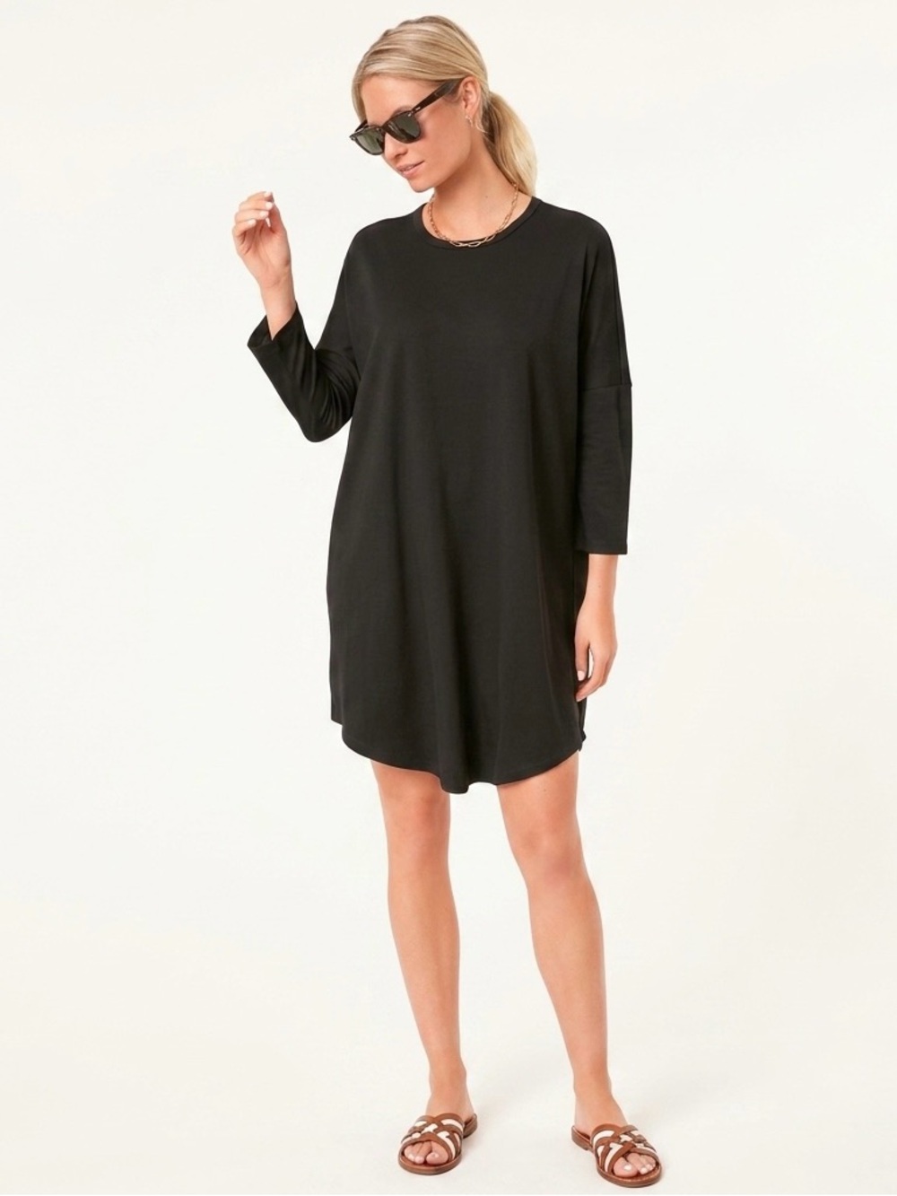 Tuckernuck Pomander Place Sue Sweatshirt Mini Pullover Dress Size XS/S Preppy